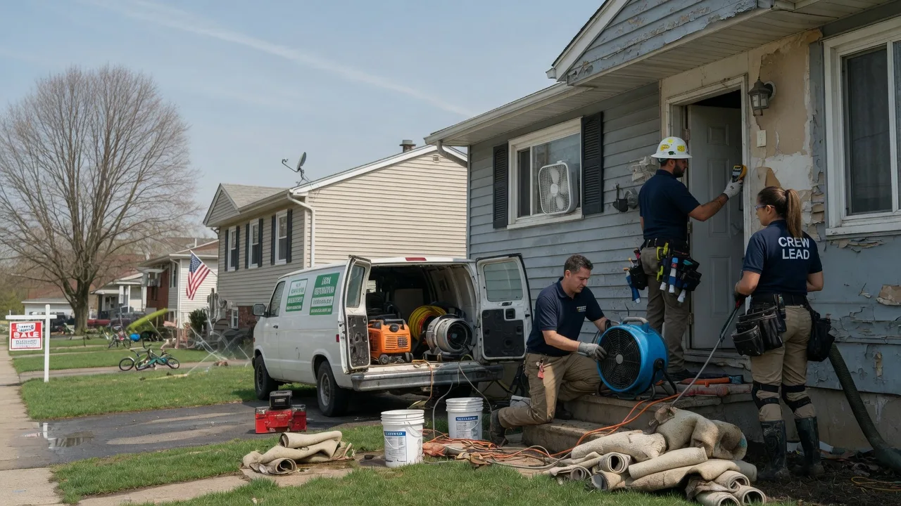 Flood Cleanup in Ogdensburg, NJ near me